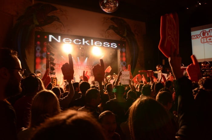 neckless gewinnt den MyCokeMusic Soundcheck 2014