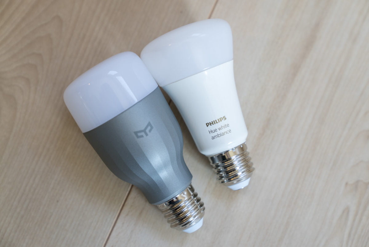 Philips Hue White vs. Yeelight LED